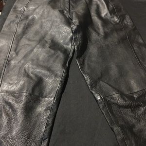 Black Leather pants